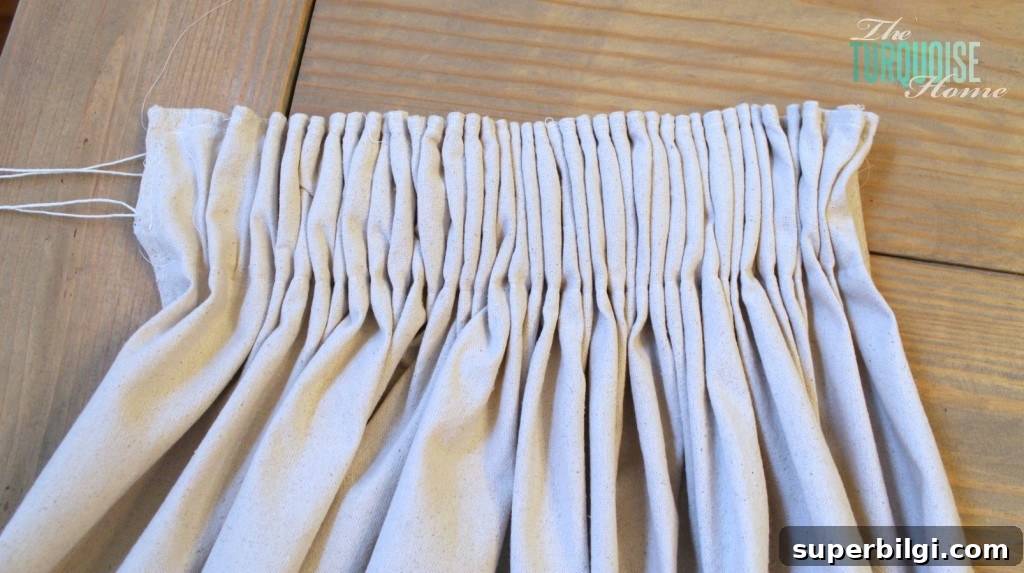 DIY Pleated Curtains: Turn Messy Drapes into Tailored Panels 9 DIY Easy Pleated Curtains