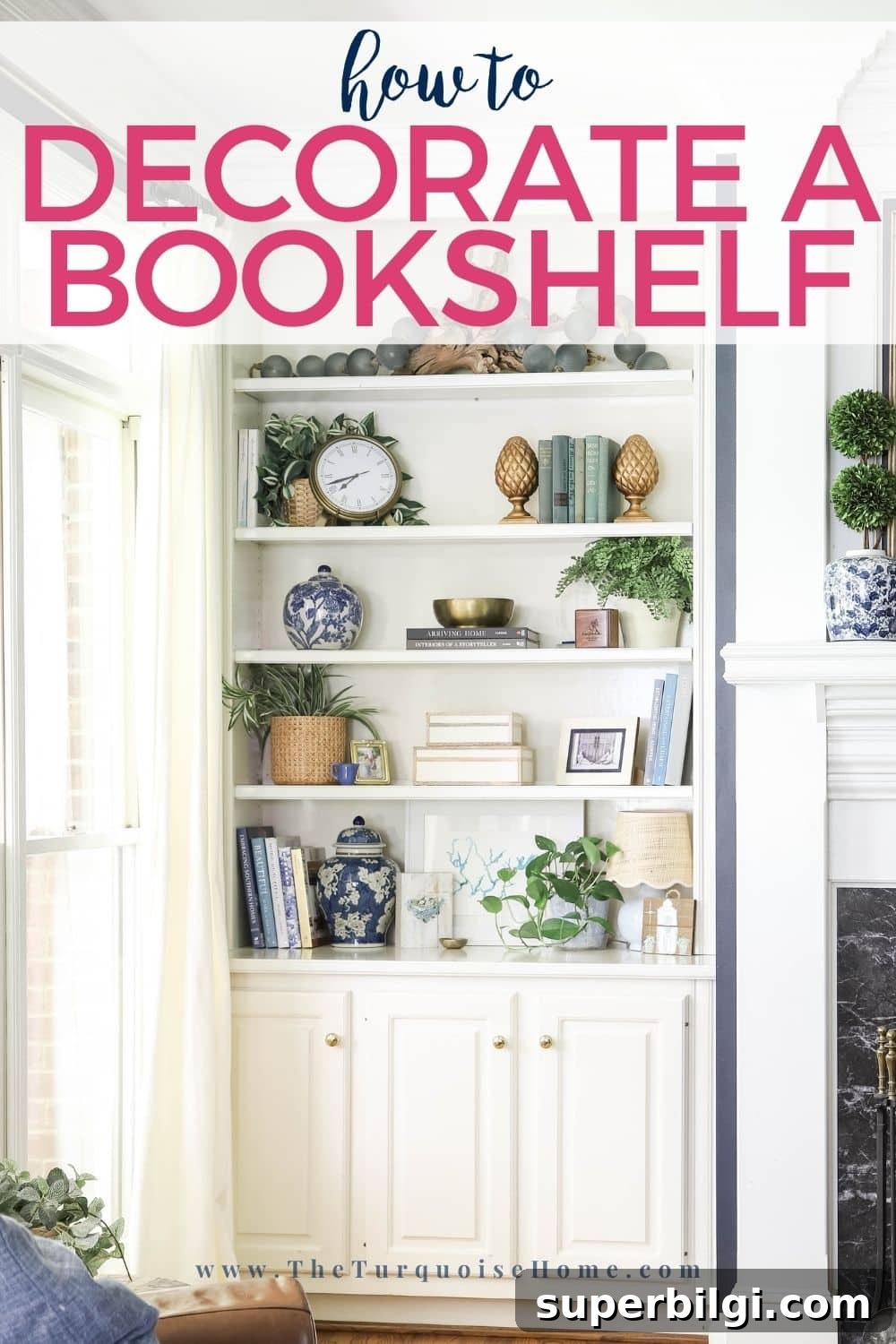 Bookshelf Styling Ideas to Transform Your Bookcase 2 how to decorate a bookshelf