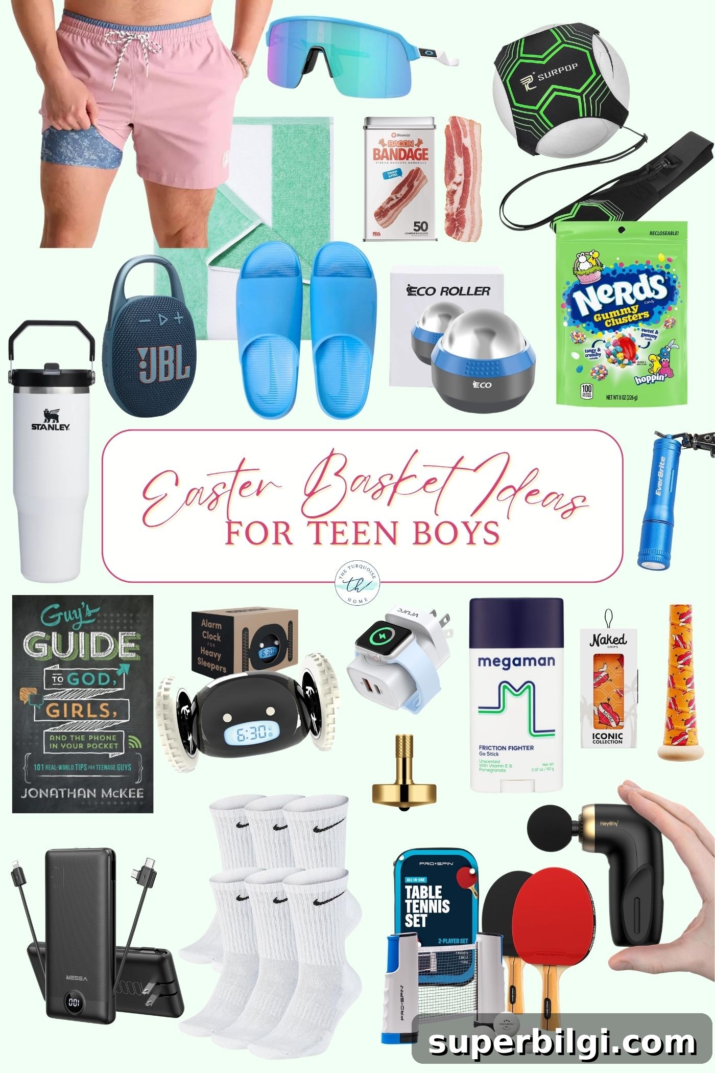 Easter Basket ideas for teen boys