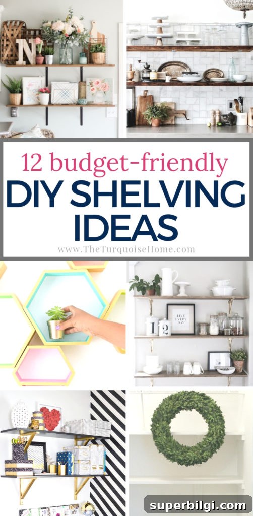 Affordable DIY Shelving Ideas for Small Spaces and Storage 2 Budget-friendly Cheap DIY Shelving Ideas for your home
