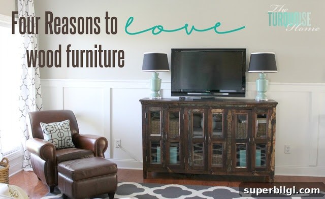 4 Compelling Reasons to Choose Wood Furniture for Your Home 2 Dark wood furniture