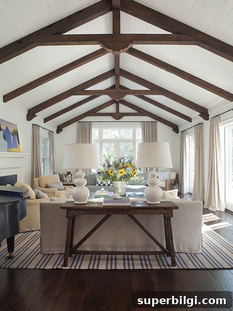4 Compelling Reasons to Choose Wood Furniture for Your Home 4 Cottage style room with wood furniture