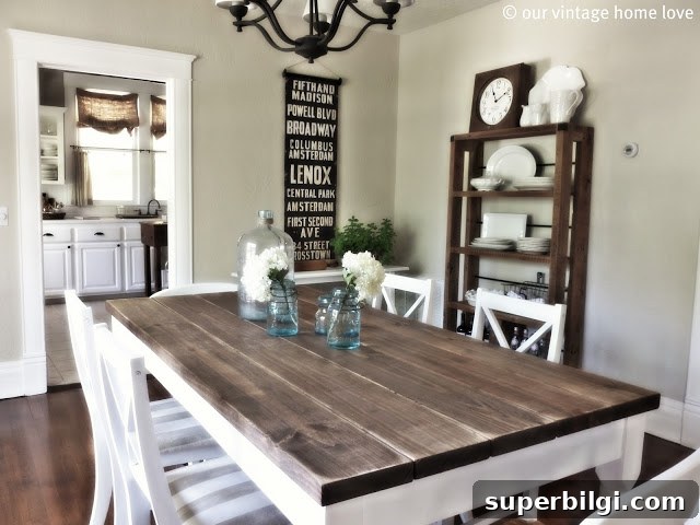4 Compelling Reasons to Choose Wood Furniture for Your Home 6 Farmhouse dining table
