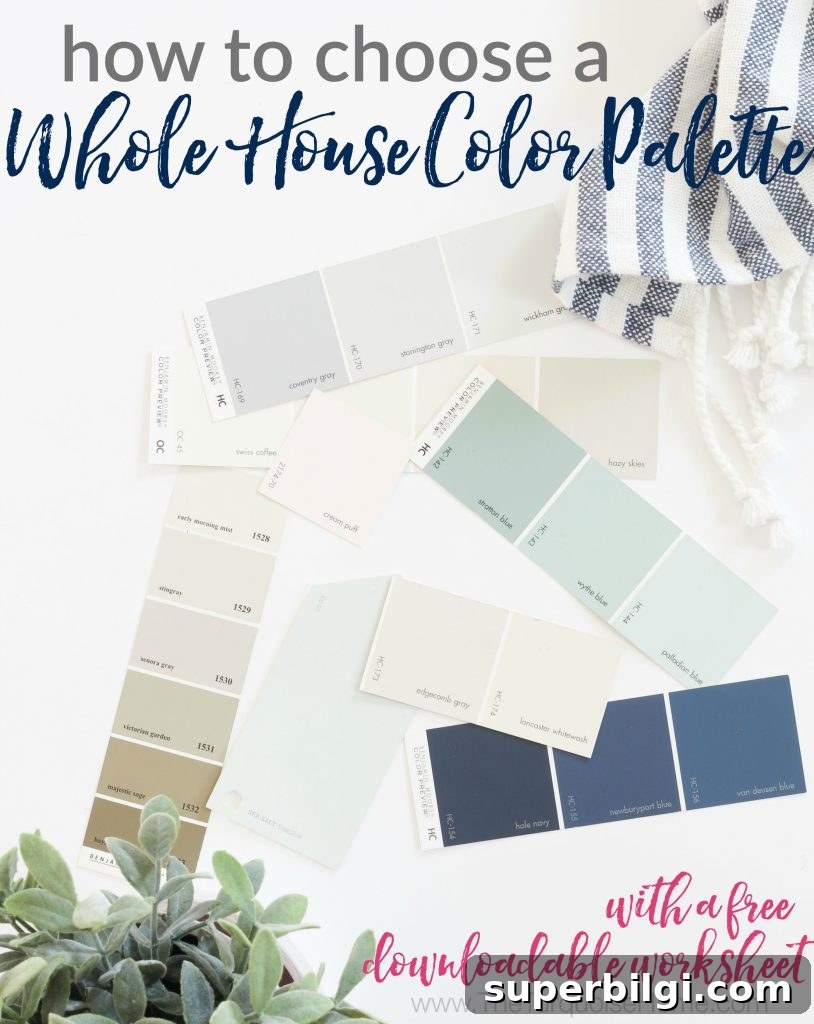 10 Gray Paint Colors That Transform Your Home 12 How to Create a Whole House Color Palette