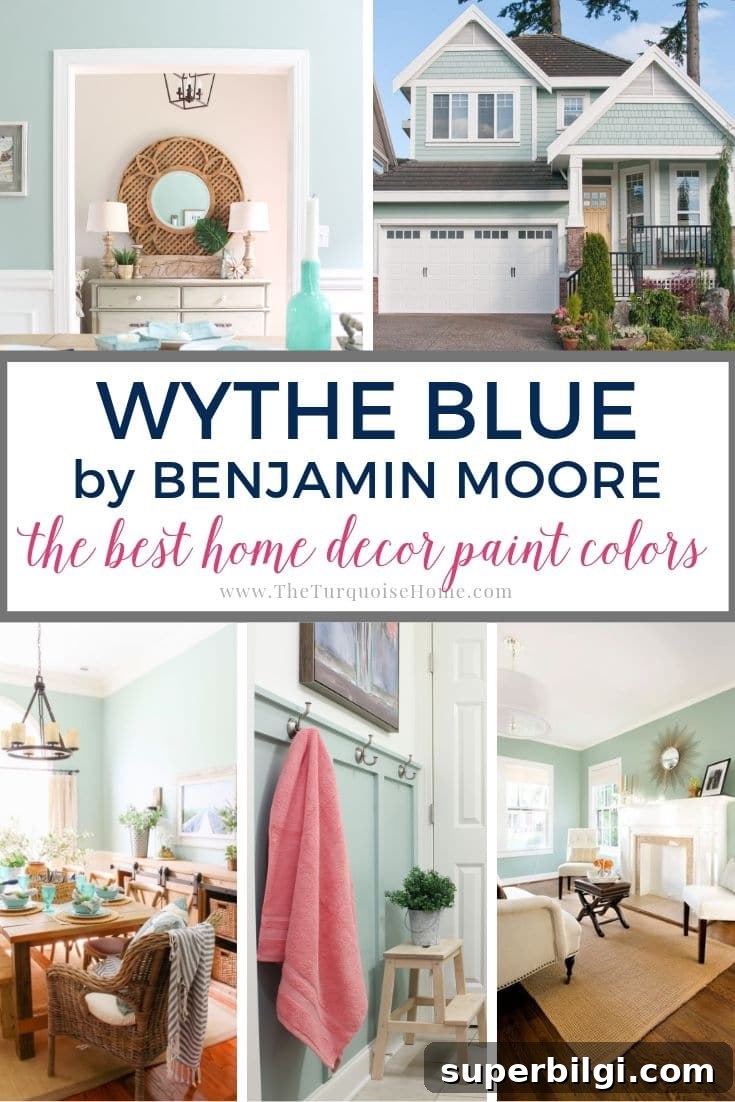Benjamin Moore Wythe Blue (HC-143) Paint Review and Room Photos 2 Benjamin Moore Wythe Blue (HC-143): Paint Color Review + Real Room Examples
