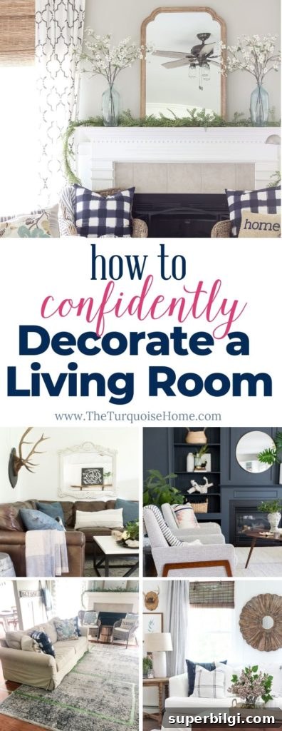 Living Room Decor Ideas to Transform Your Space 2 How to Confidently Decorate a Living Room - space planning, wall colors, where to hang art and everything in between!