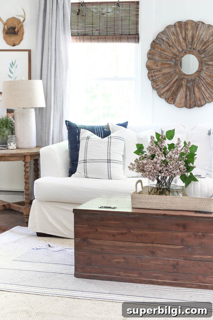 Living Room Decor Ideas to Transform Your Space 8 How to Decorate a Living Room - art behind the sofa