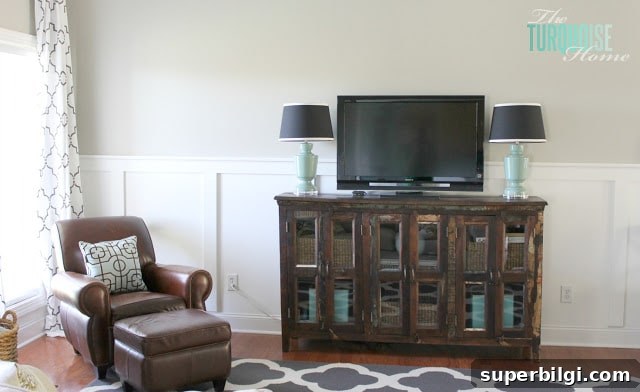 Living Room Makeover Final Reveal: Stunning Before and After 14 Living room with gallery wall above sofa