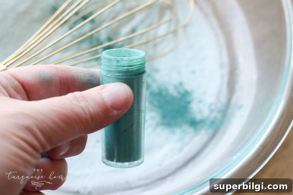 How to Make Bath Bombs with Printable Gift Tags 5 Bath Bomb Recipe - use mica coloring powder to get your bath bombs the perfect shade!