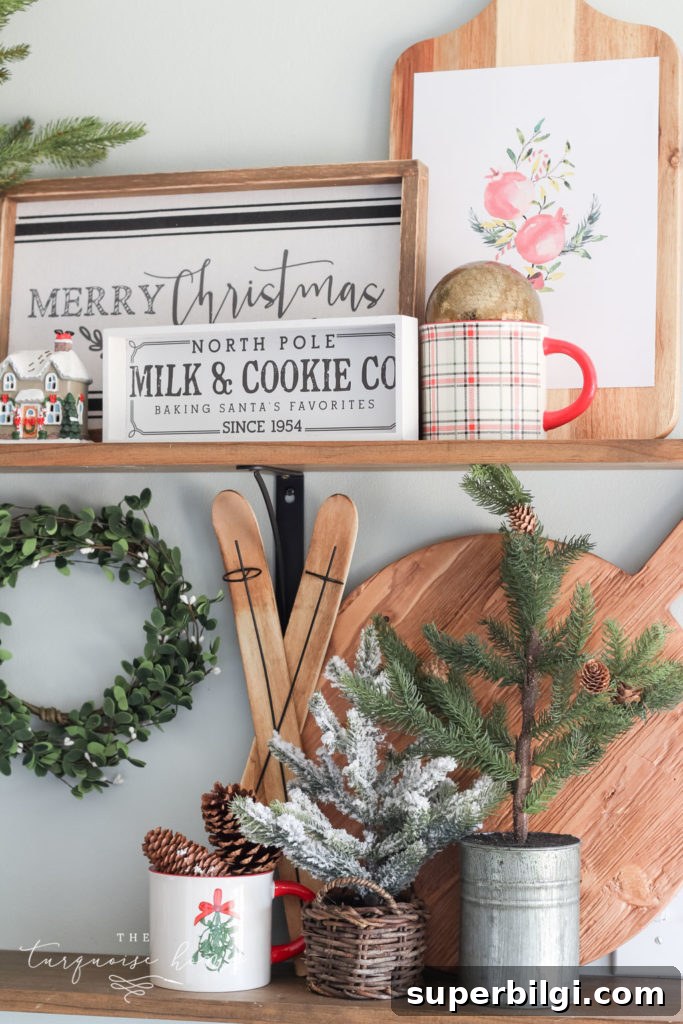 Milk& Cookies for Santa sign