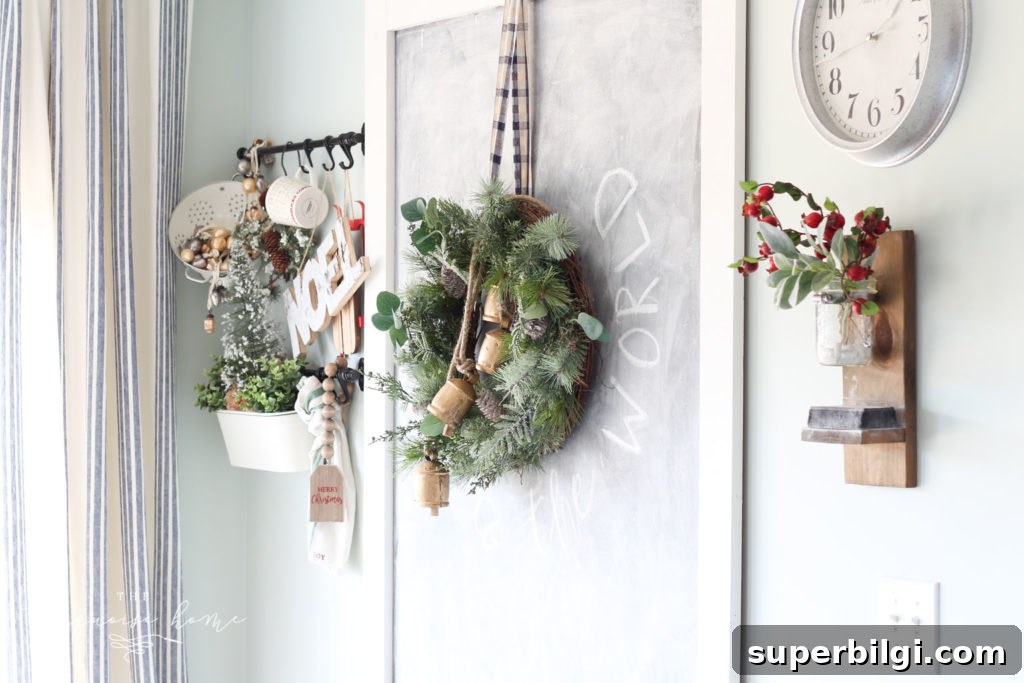 Christmas Wreath with Bells