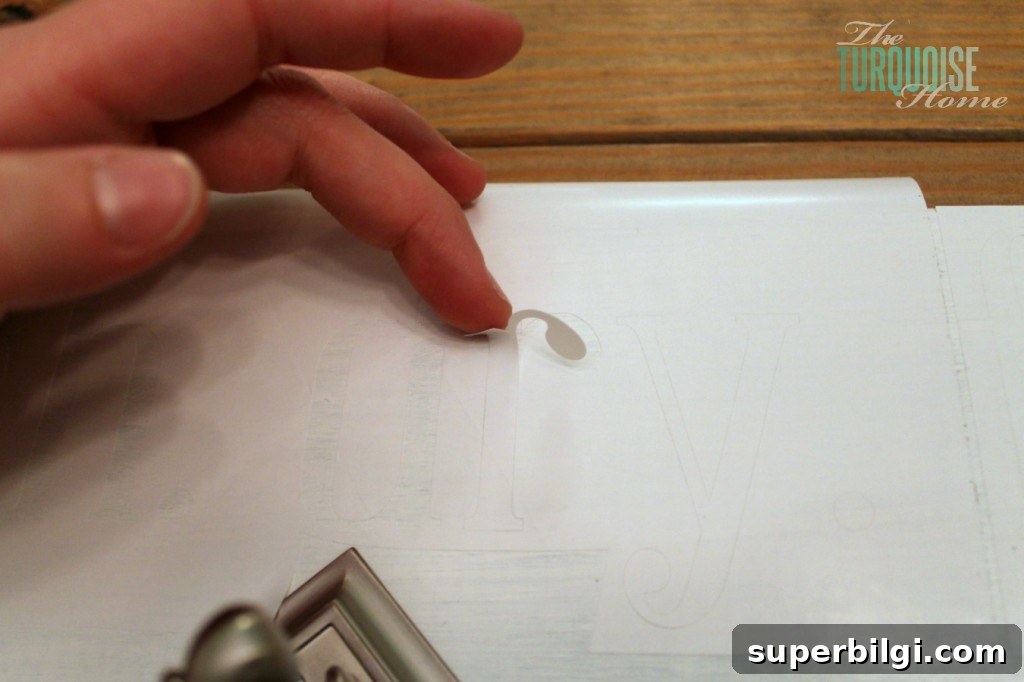 5 Stencil Ideas using Contact Paper and a Silhouette