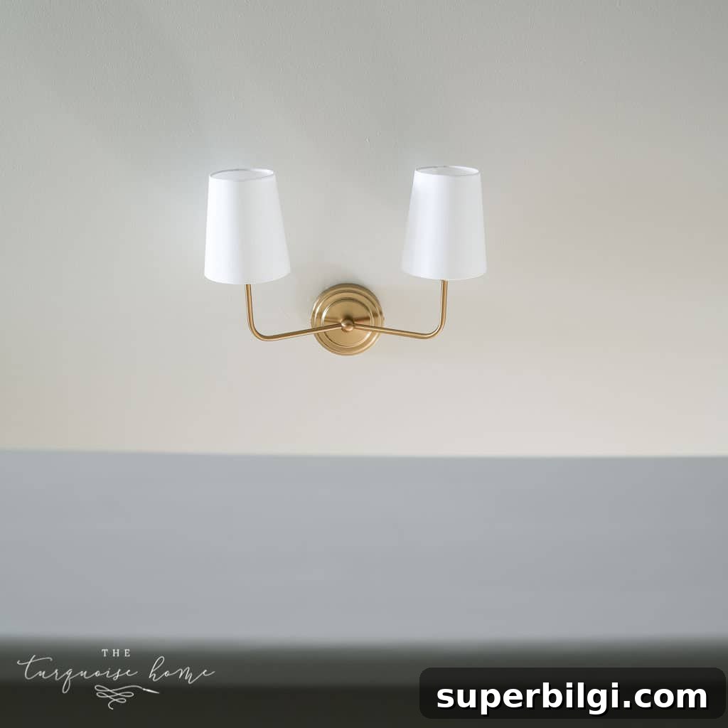 Modern Wall Sconces: Affordable Lighting for Every Room 5 New Stairwell Lighting: Brass Double Sconce - Modern Sconce Lighting for Every Budget