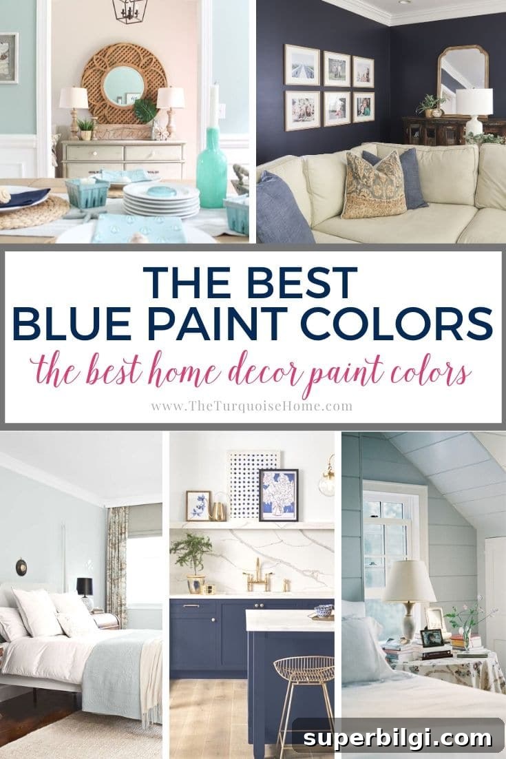 Blue Paint Colors That Transform Your Home 2 The Best Blue Paint Colors for Your Home