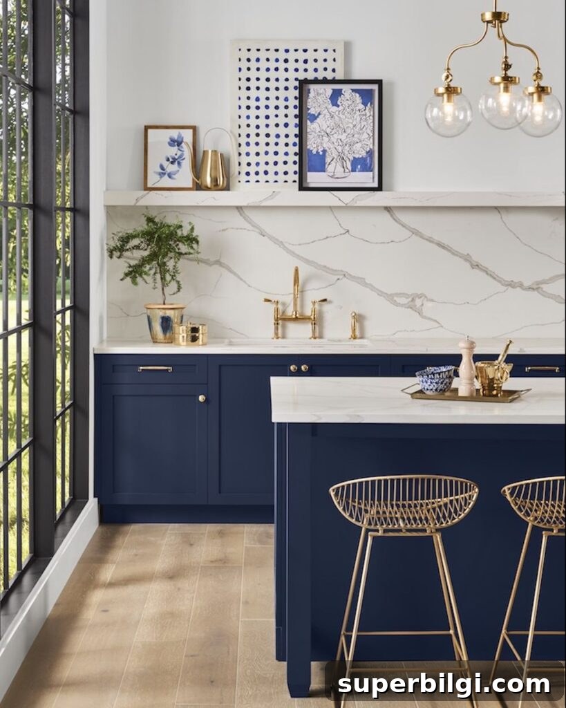 Blue Paint Colors That Transform Your Home 8 Naval by Sherwin Williams