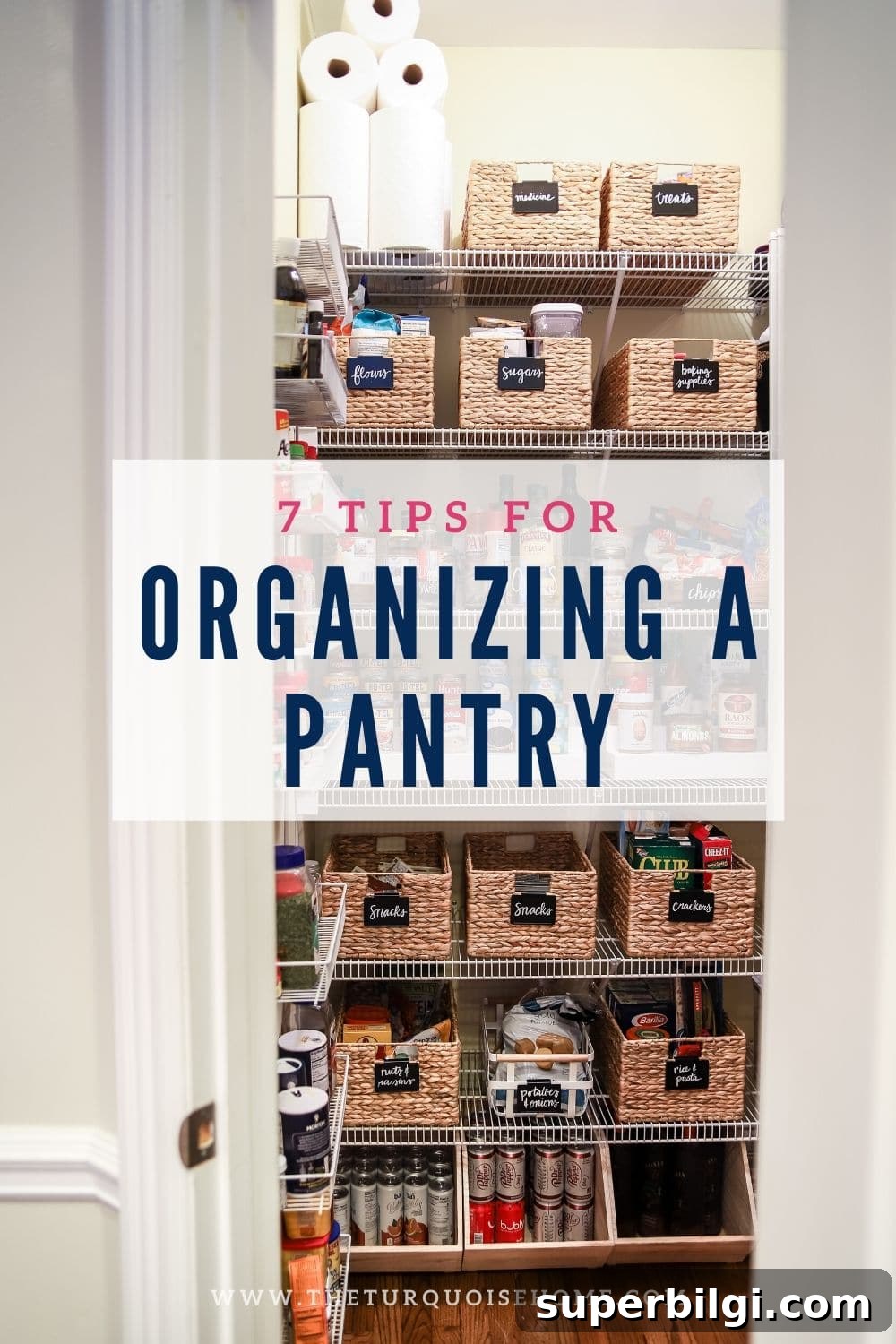 How to Organize Your Pantry for a Clutter-Free Kitchen 2 7 Tips for Organizing a Pantry