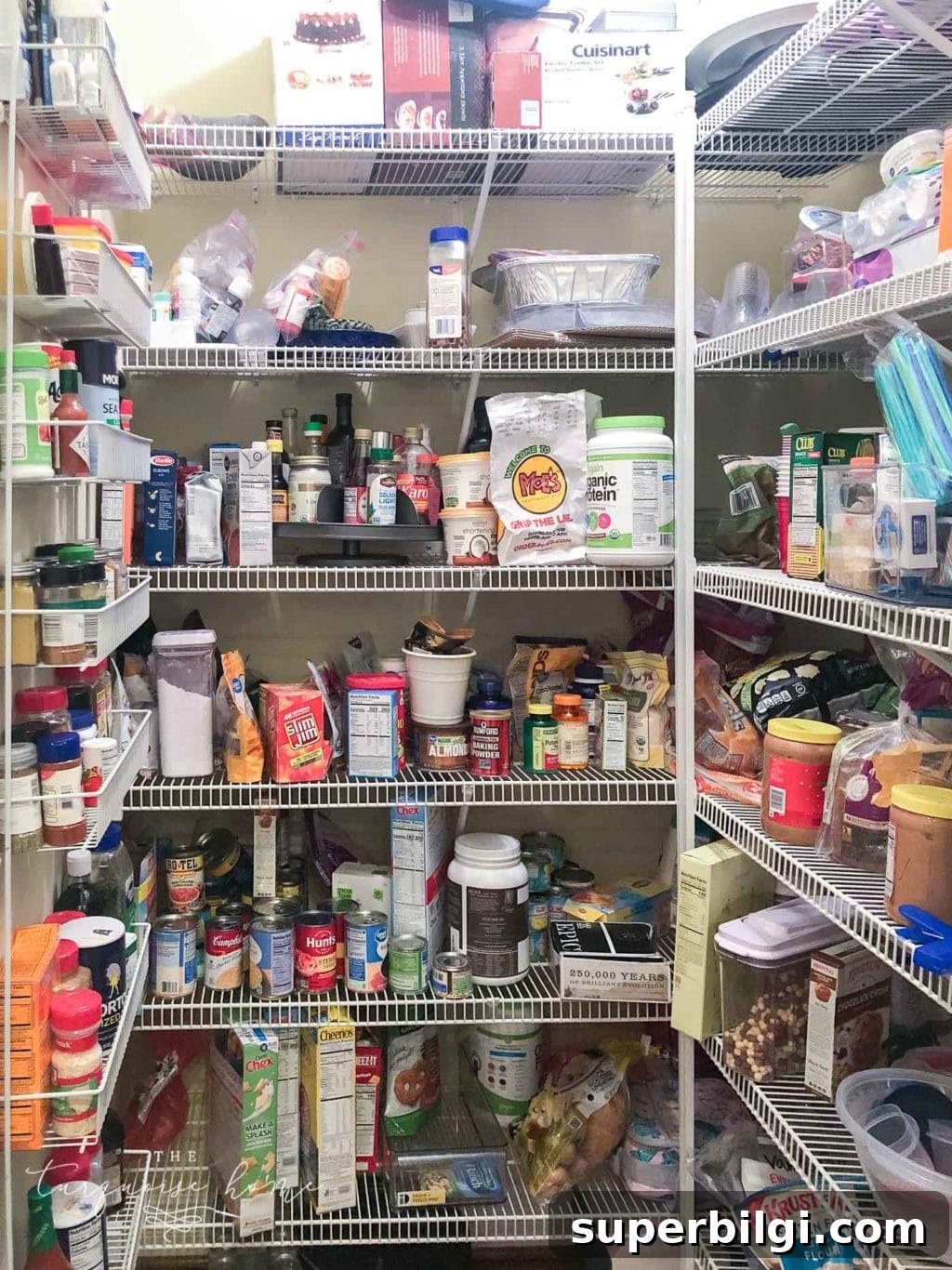 How to Organize Your Pantry for a Clutter-Free Kitchen 3 How to Organize a Pantry - before