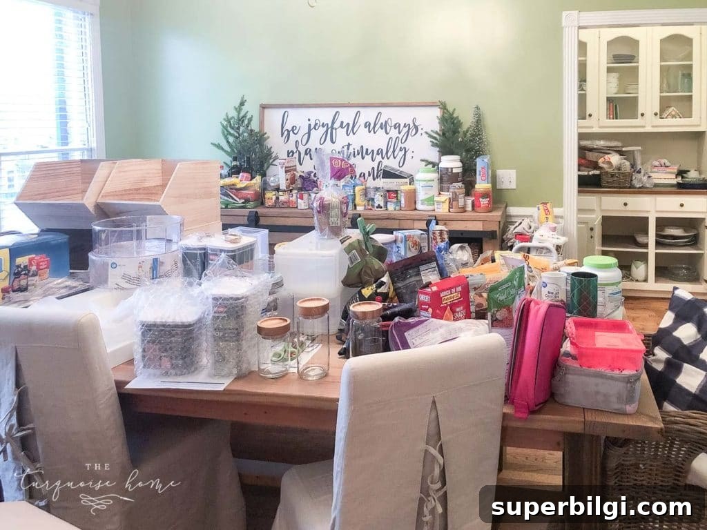 How to Organize Your Pantry for a Clutter-Free Kitchen 4 Remove everything from the pantry