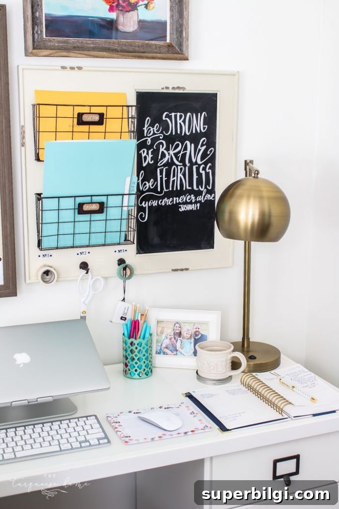 Home Office Organization Ideas for Any Space 4 Office Wall Organizer