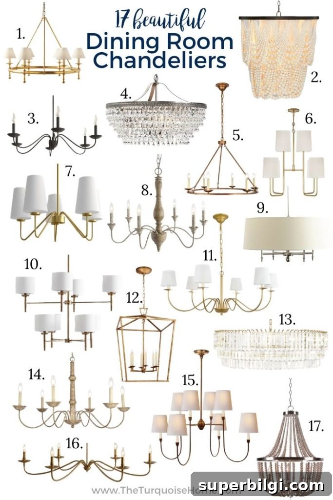 17 Stunning Dining Room Chandeliers to Transform Your Space 4 The Best Dining Room Chandeliers