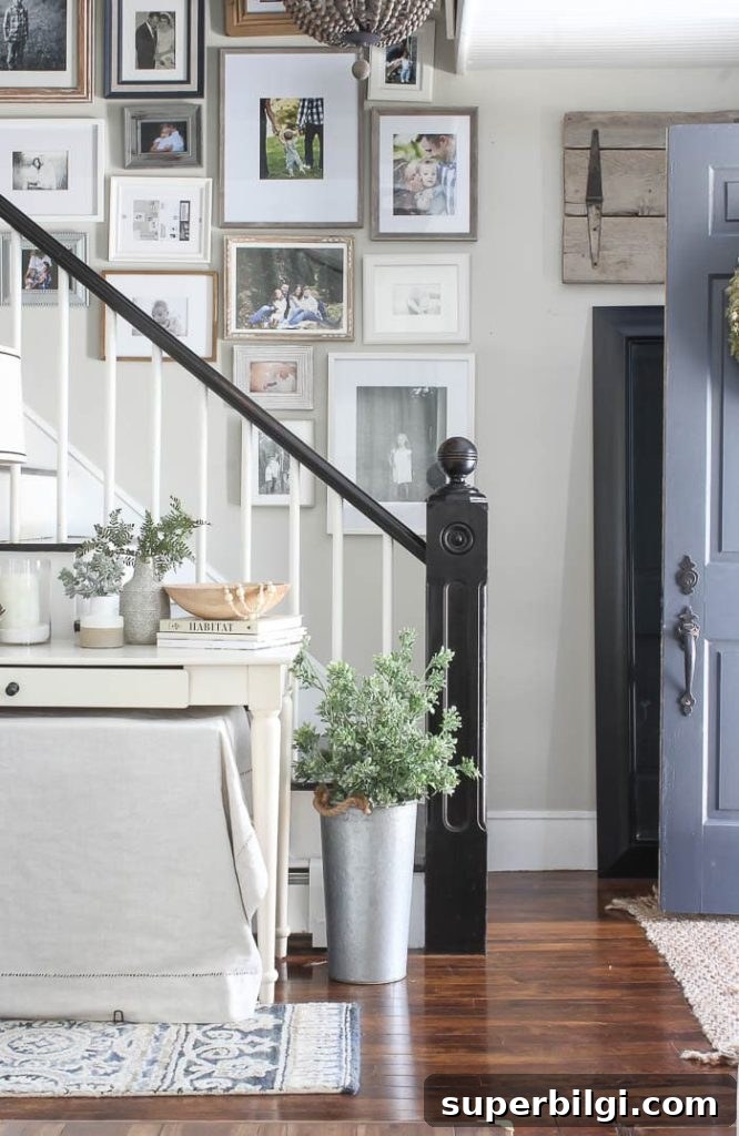 How High to Hang Pictures: Ideal Heights and Placement Tips 5 Art in a Stairwell