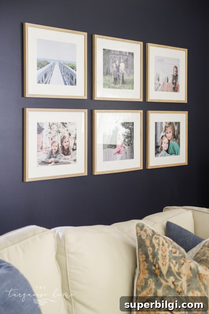 How High to Hang Pictures: Ideal Heights and Placement Tips 7 Gallery Wall in the Living Room