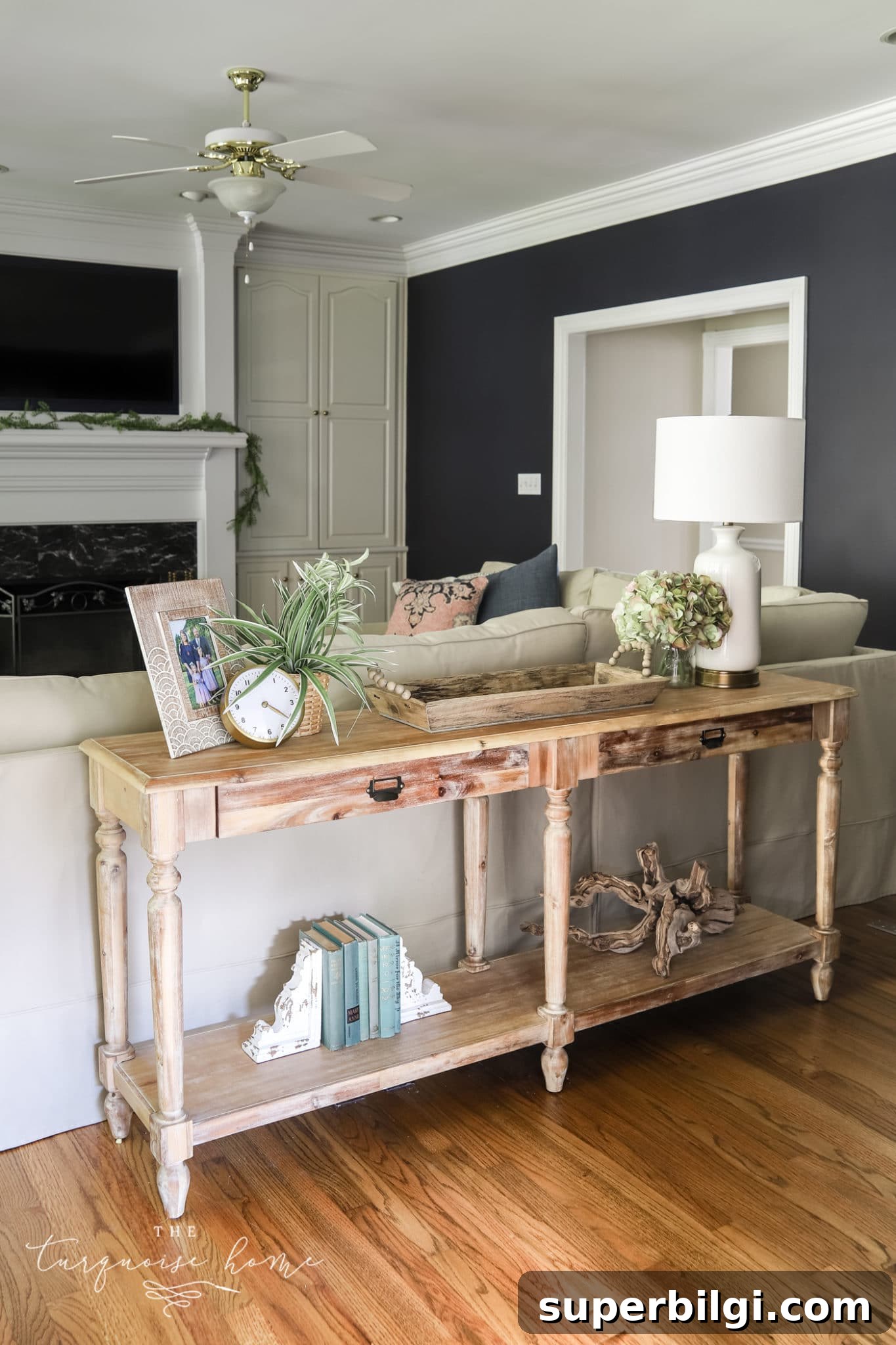 4 Console Table Ideas for Behind Your Sofa 7 Console Table without baskets