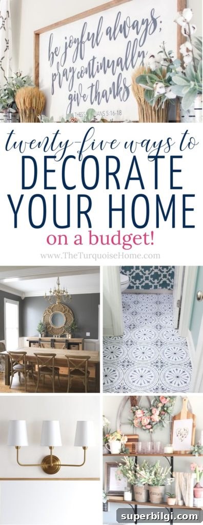25+ Affordable Home Decor Ideas to Refresh Your Space 2 25+ Ways to Decorate Your Home on a Budget - diy home decor
