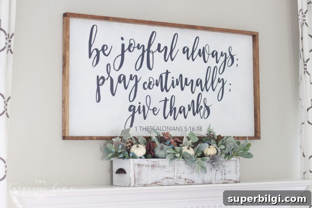 25+ Affordable Home Decor Ideas to Refresh Your Space 11 diy home decor large wooden sign