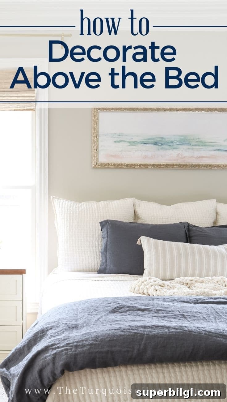 How to Decorate Above the Bed