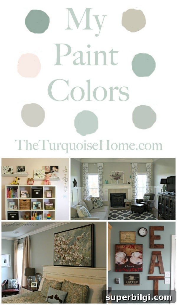 Paint Colors in My Home