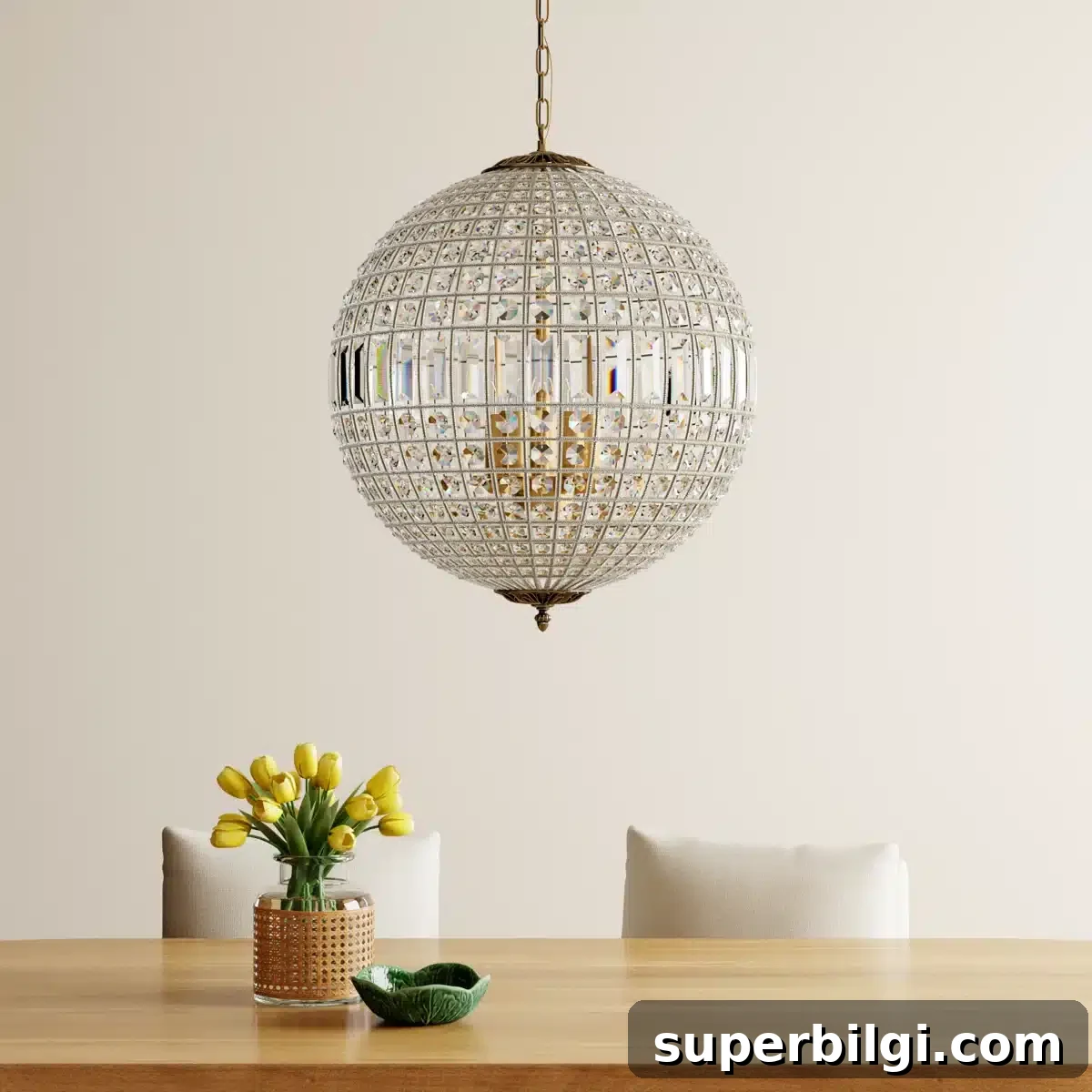 17 Stylish Entryway Lighting Fixtures for Quick Installation 11 dimmable globe chandelier