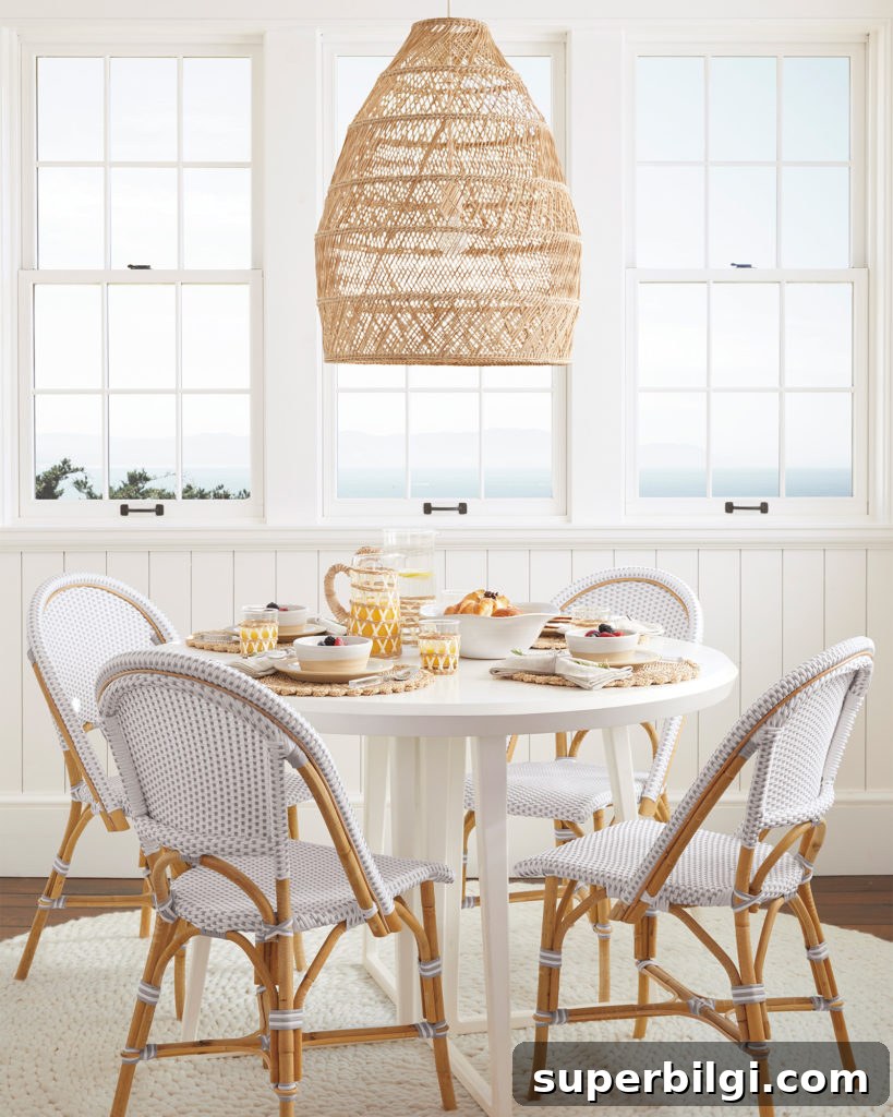 Gorgeous Kitchen Chandeliers That Elevate Your Space 6 woven rattan pendant from Serena and Lily