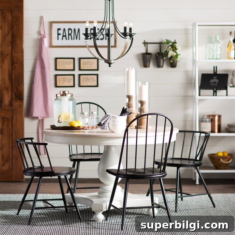 Gorgeous Kitchen Chandeliers That Elevate Your Space 9 empire style chandelier over kitchen dining table.