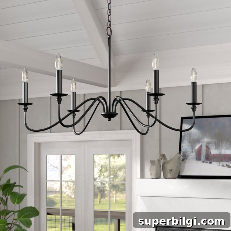 Gorgeous Kitchen Chandeliers That Elevate Your Space 4 traditional candle style chandelier hanging from a ceiling