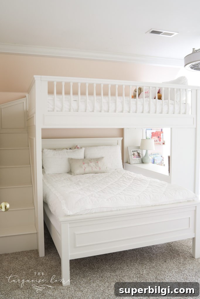 Bunk Bed and New Loft Bed Bedding Guide 5 Loft Bed with Full Set of Stairs