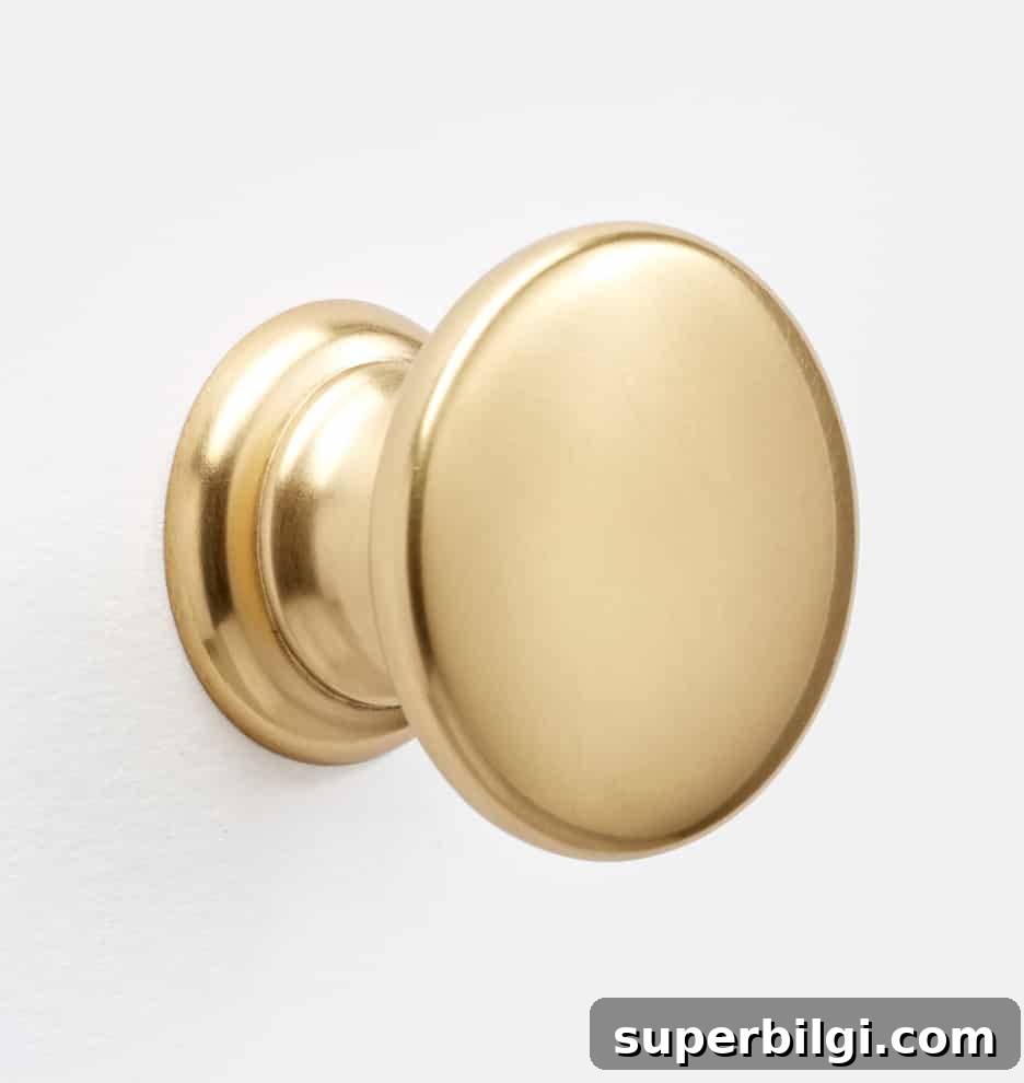 Traditional Coastal Kitchen Mood Board: Timeless Beach Style 18 Vernon Cabinet Knob from Rejuventation