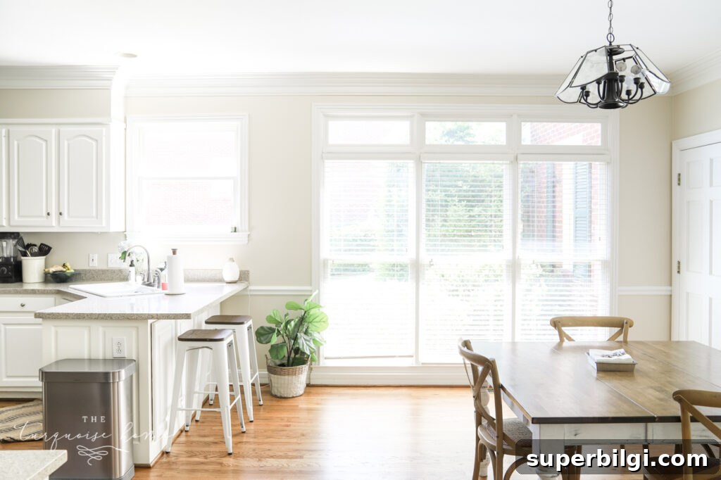 Traditional Coastal Kitchen Mood Board: Timeless Beach Style 4 Traditional Kitchen with bar stools