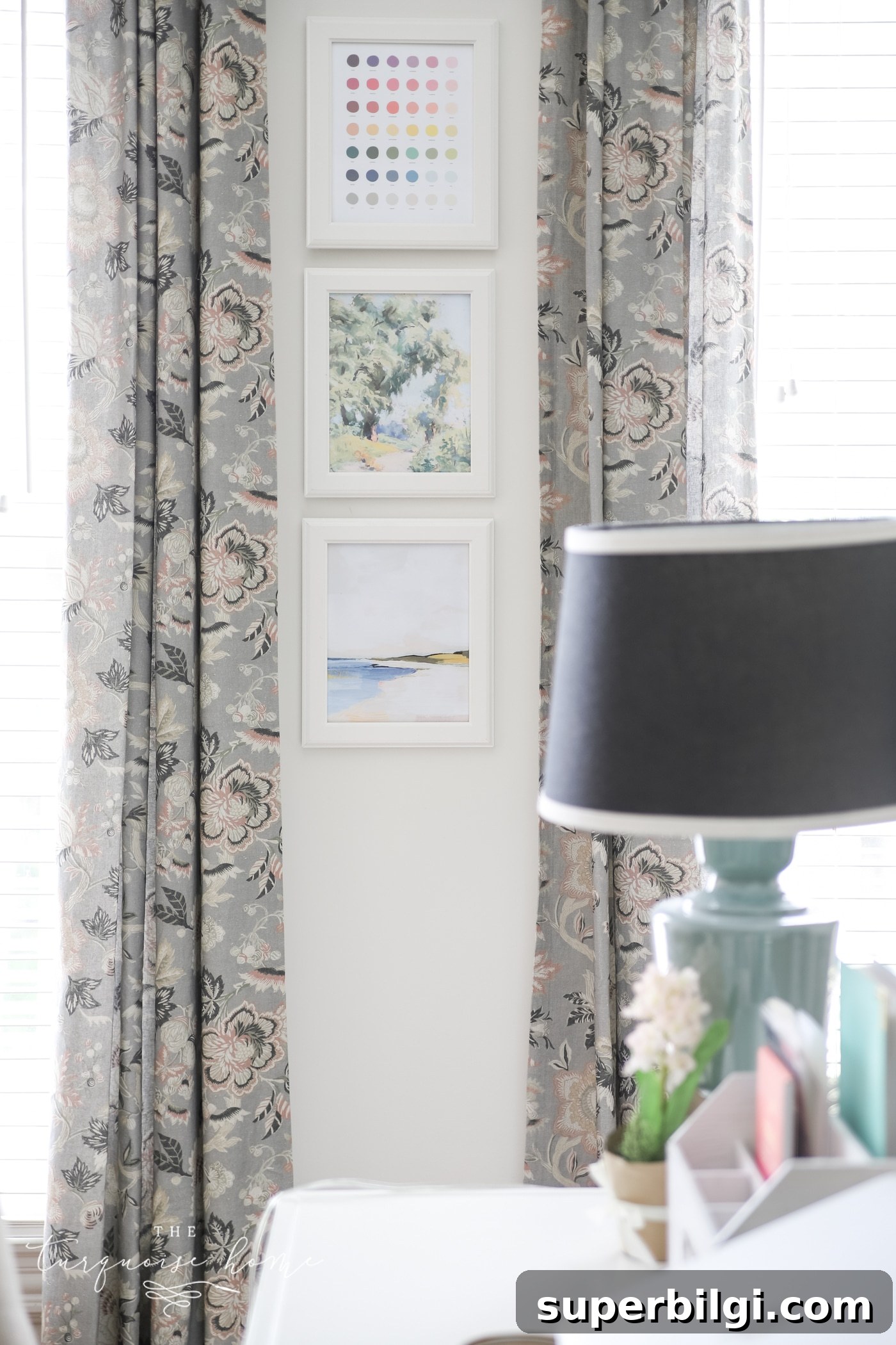 10 Office Decor Ideas to Transform Your Workspace 17 Printable Art between windows