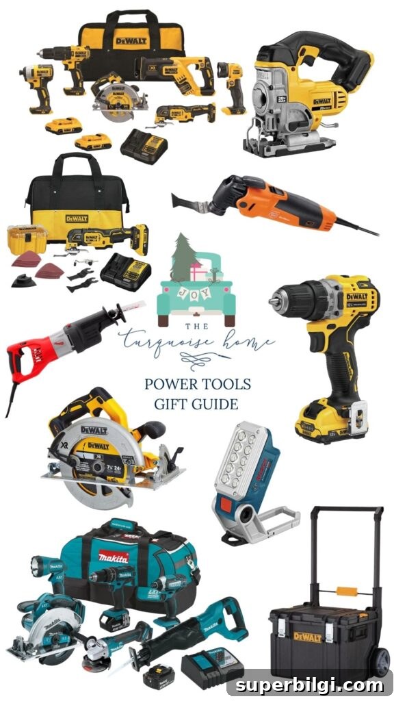 Power Tool Set Gift Guide for DIYers and Contractors 2 Power Tools Gift Guide