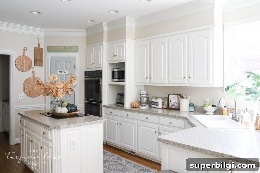Home Improvement Goals 2020 Part 4 4 Simple Fall Decor in the Kitchen
