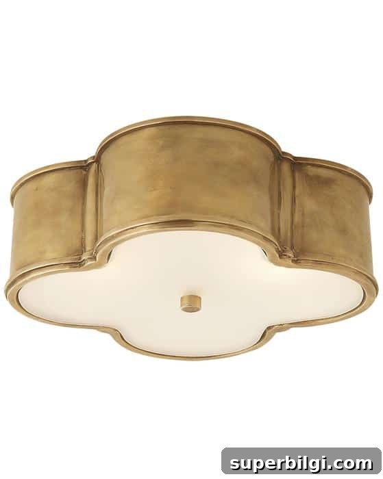 Basil Flush Mount Light