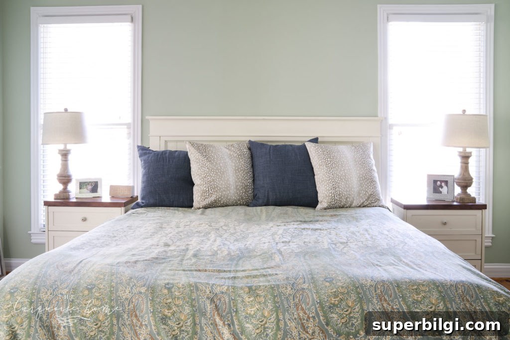 Master Bedroom Design Plan for a Calming Retreat 12 windows flanking master bed