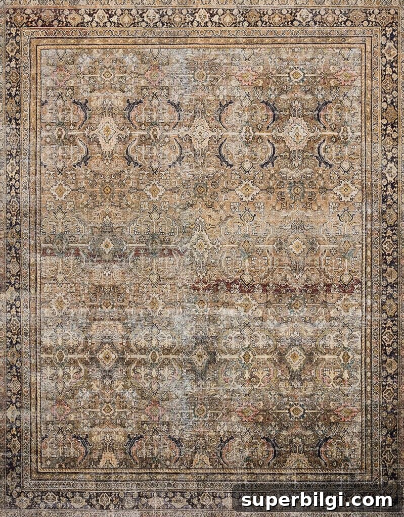 Master Bedroom Design Plan for a Calming Retreat 17 Olive/Charcoal Area Rug