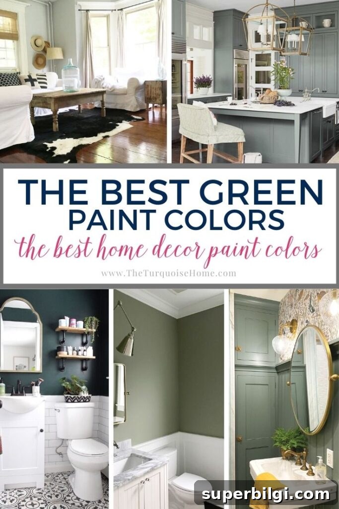 Green Paint Colors That Transform Your Home 2 Green Paint Colors