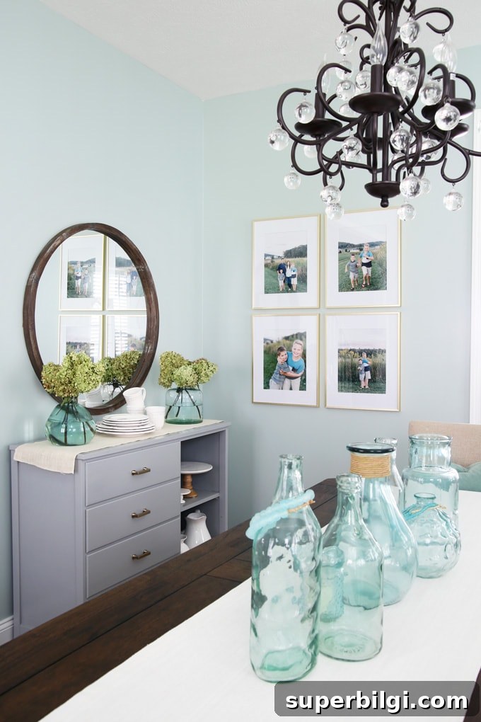 Blue Green Paint Shades to Transform Your Home 5 Rainwashed by Sherwin Williams