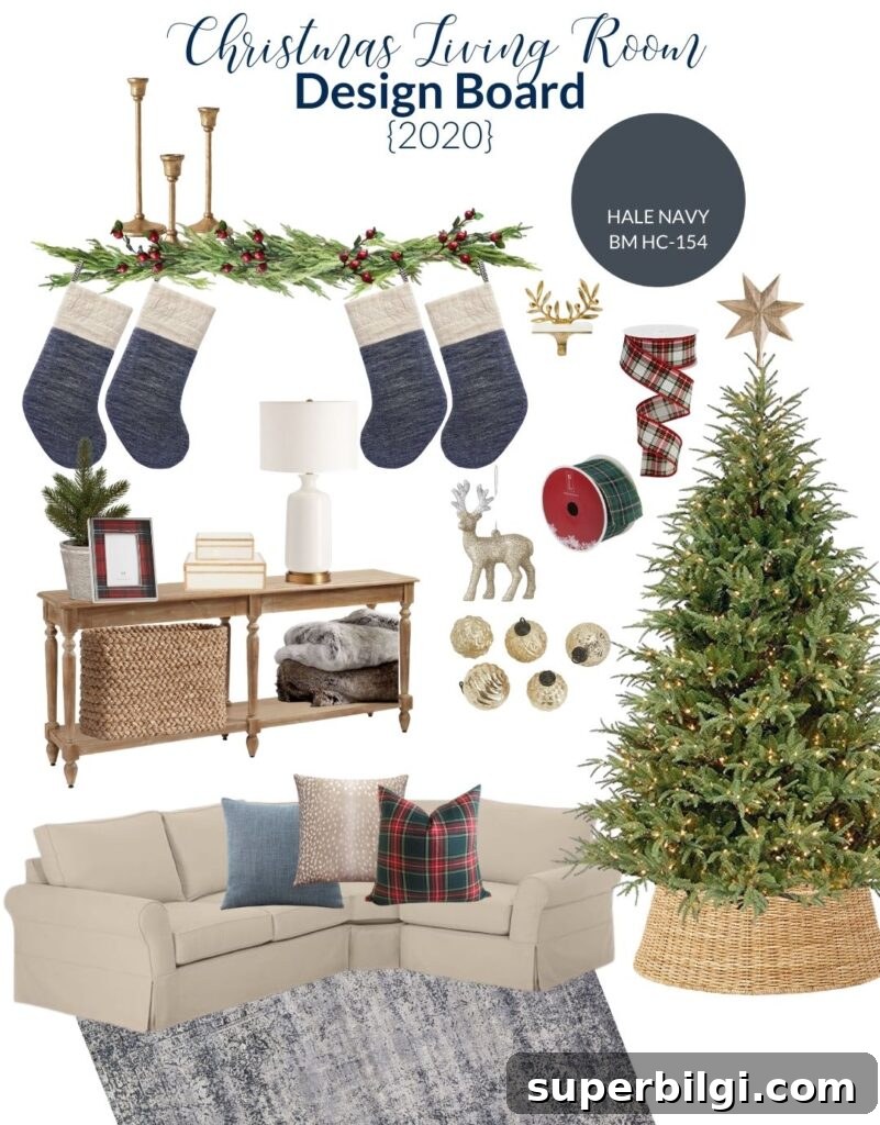 Traditional Christmas Living Room Decor Ideas for 2020 2 Living Room Christmas Decorating Plans