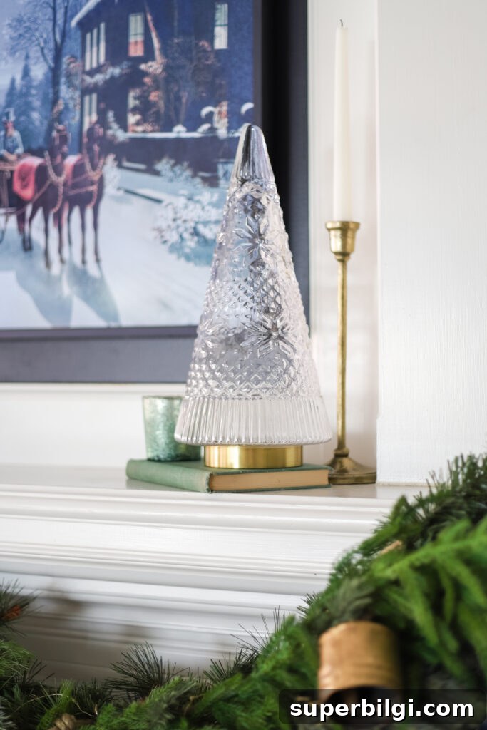 Traditional Christmas Living Room Decor Ideas for 2020 11 Fair Isle Glass Christmas Trees