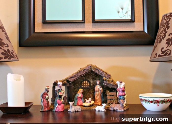 Step Inside Our 2012 Christmas Home Tour 12 Welcome to my Christmas Home Tour! Check out my rustic DIY and budget friendly Christmas Decorations and get tips on Decorating with a budget in mind.
