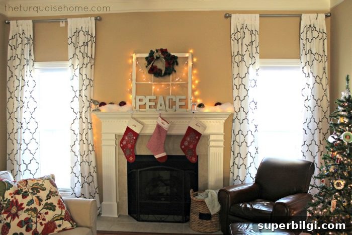 Step Inside Our 2012 Christmas Home Tour 9 Welcome to my Christmas Home Tour! Check out my rustic DIY and budget friendly Christmas Decorations and get tips on Decorating with a budget in mind.